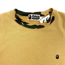 Load image into Gallery viewer, Bape Contrast Camo Apehead Crewneck Sweatshirt
