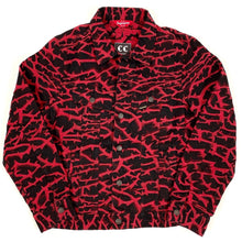 Load image into Gallery viewer, Supreme Thorns Jacquard Denim Trucker Jacket