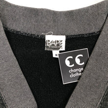 Load image into Gallery viewer, 2006 BAPE SWEAT CARDIGAN HEATHER CHARCOAL