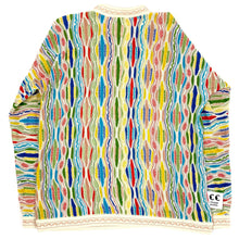 Load image into Gallery viewer, vintage Coogi Sweater 3D Knit 90s Biggie Yams