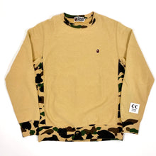 Load image into Gallery viewer, Bape Contrast Camo Apehead Crewneck Sweatshirt