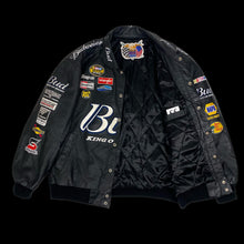 Load image into Gallery viewer, y2k jeff hamilton leather racing jacket