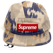 Load image into Gallery viewer, Supreme Ikat Camp Cap 2012