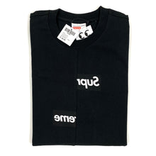 Load image into Gallery viewer, Supreme/COMME des GARÇONS Split Box Logo Tee 2018