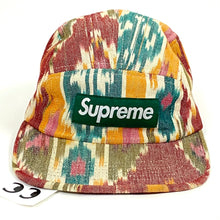 Load image into Gallery viewer, Supreme Ikat Camp Cap 2012