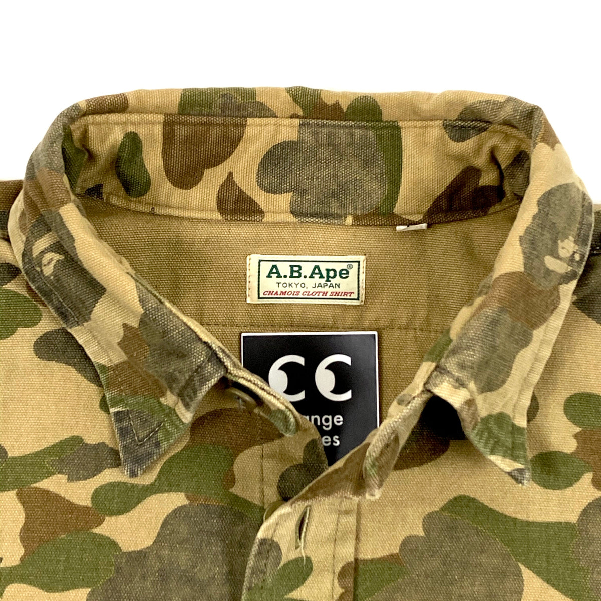 OG BAPE 1st Camo Button Down Hunting Shirt 1999 LL Bean – change