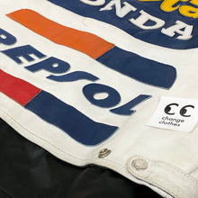 Load image into Gallery viewer, 1998 leather honda racing movistar repsol moto jacket