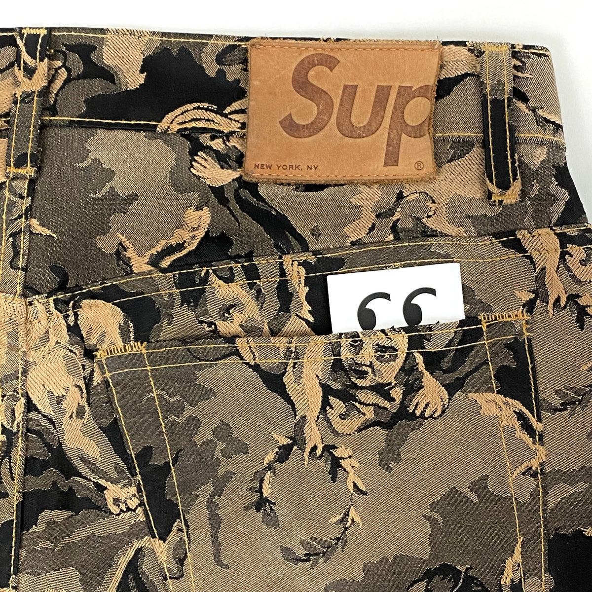 Supreme Cherub Denim Slim Jeans 2016 – change clothes