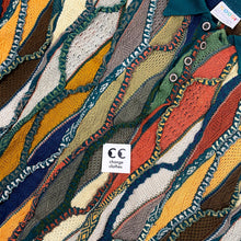 Load image into Gallery viewer, Coogi Rugby Sweater 3D Knit Biggie XXL Vintage