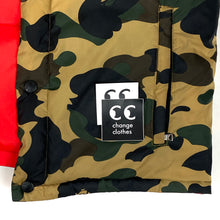 Load image into Gallery viewer, bape 1st camo reversible down vest