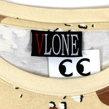 Load image into Gallery viewer, OG VLONE Sand Camo Friends- L/S Tee Shirt 2016