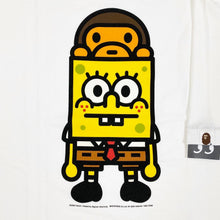 Load image into Gallery viewer, Bape x Spongebob Baby Milo Tee Shirt 2008