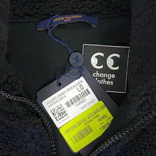 Load image into Gallery viewer, louis vuitton virgil abloh nigo damier fleece blouson navy black 2021