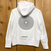 Load image into Gallery viewer, chrome hearts dagger zip up spiral crosses hoodie