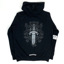 Load image into Gallery viewer, chrome hearts vine dagger tonal zip up