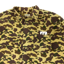 Load image into Gallery viewer, OG BAPE 1st Camo Button Down Fleece Hunting Shirt 1999 LL Bean
