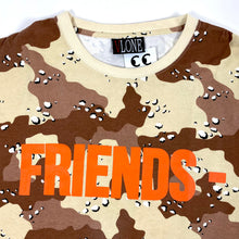 Load image into Gallery viewer, OG VLONE Sand Camo Friends- L/S Tee Shirt 2016