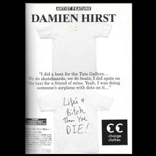 Load image into Gallery viewer, 2009 Supreme Damien Hirst Box Logo Tee