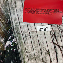 Load image into Gallery viewer, raf simons // calvin klein painted barn denim jeans