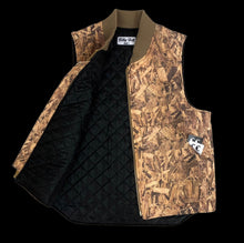 Load image into Gallery viewer, billy hill osb wood chip camo vest