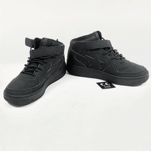 Load image into Gallery viewer, Bape All Black Bapesta Mid Sneakers