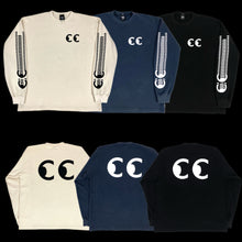 Load image into Gallery viewer, cc skrrrt logo waffle knit thermal