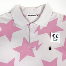 Load image into Gallery viewer, Bape Sta Allover Print Polo Shirt 2007