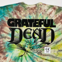 Load image into Gallery viewer, Online Ceramics Yellow Bear Tie Dye Tee Shirt Grateful Dead Collab
