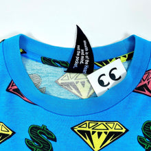 Load image into Gallery viewer, OG BBC ICE CREAM Diamonds & Dollars Allover Tee Shirt