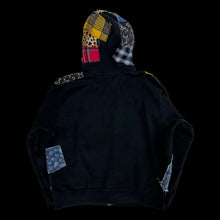 Load image into Gallery viewer, 2022 supreme patchwork zip up hoodie
