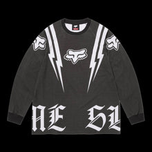 Load image into Gallery viewer, 2025 supreme // fox racing l/s top jersey black
