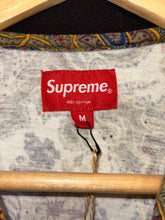 Load image into Gallery viewer, 2017 supreme paisley zip polo l/s top
