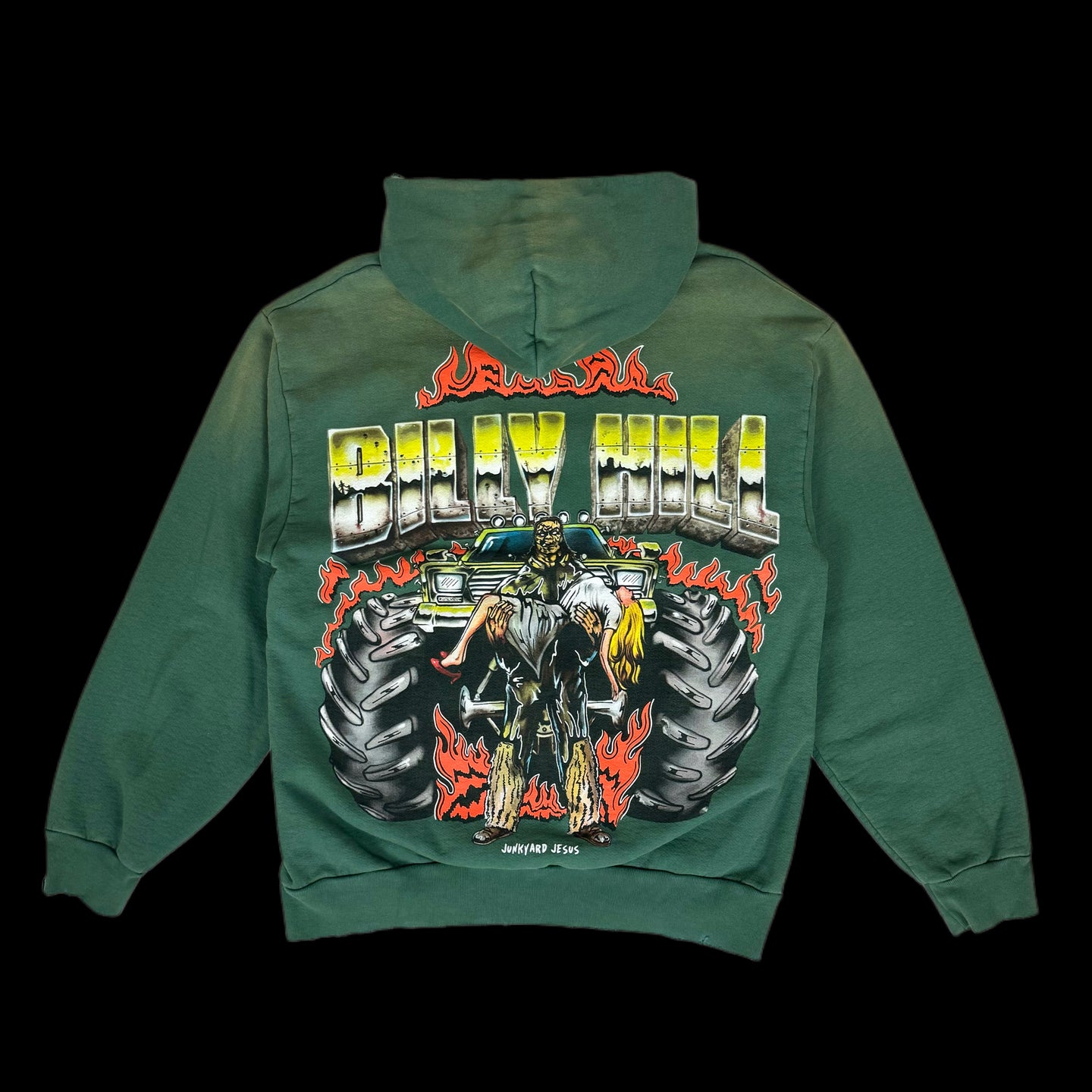 2023 warren lotas // billy hill junkyard lady hoodie