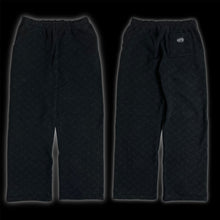 Load image into Gallery viewer, 2023 billy hill diamond plate sweatpants black
