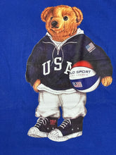 Load image into Gallery viewer, y2k polo ralph lauren sport bear tee
