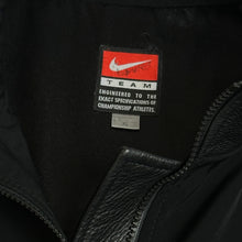 Load image into Gallery viewer, vintage nike fiesta bowl nylon leather satin track jacket
