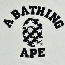 Load image into Gallery viewer, 2020s bape college logo sta repeat tee
