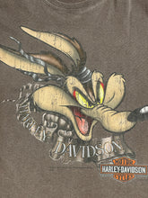 Load image into Gallery viewer, 2000s harley wile e coyote san antonio tee
