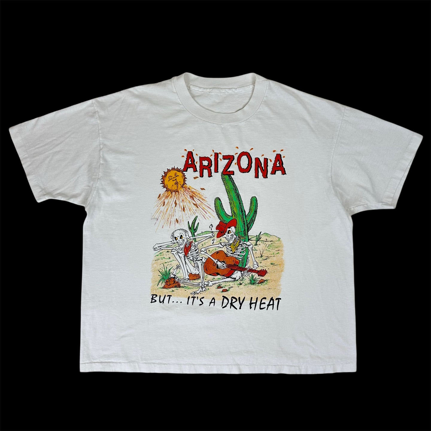 90s arizona its a dry heat tee