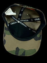 Load image into Gallery viewer, 2022 chrome hearts woodland camo hunter orange CH baseball cap
