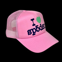 Load image into Gallery viewer, spider worldwide souvenir trucker pink
