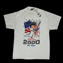 Load image into Gallery viewer, 2000 betty boop liberty las vegas glitter tee
