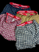 Load image into Gallery viewer, 2026 supreme plaid boxers 4-pack
