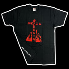 Load image into Gallery viewer, 2016 supreme // black sabbath cross tee

