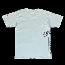 Load image into Gallery viewer, 1990s chrome hearts cross pocket t bar side tee white
