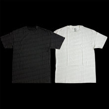 Load image into Gallery viewer, 2000s fucking awesome striped spellout tee
