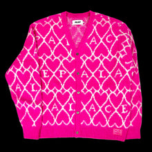 Load image into Gallery viewer, 2025 palace hairy heart knit cardigan pink
