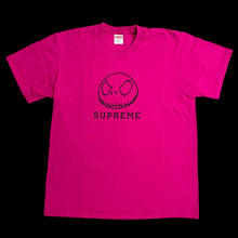 Load image into Gallery viewer, 2023 supreme skeleton tee magenta
