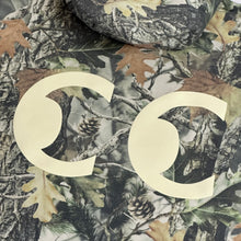 Load image into Gallery viewer, cc forrealtree camo eyes puff print hoodie

