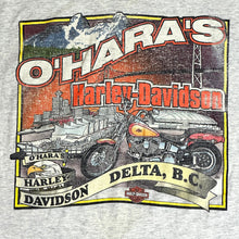 Load image into Gallery viewer, vintage harley oharas delta british columbia tee
